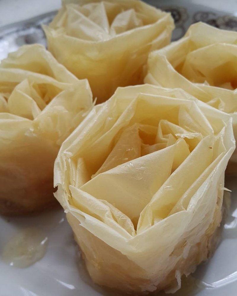 Gül Baklavası Tarifi Gül Baklavası Tarifi